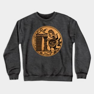 Warrior & Snake Crewneck Sweatshirt